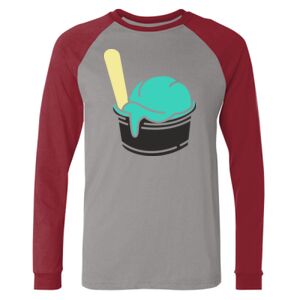 Long Sleeve Jersey Baseball Tee Thumbnail
