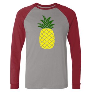 Long Sleeve Jersey Baseball Tee Thumbnail