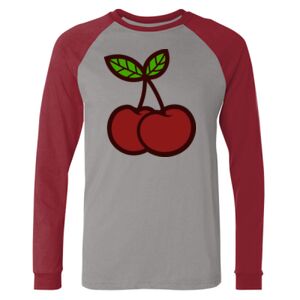 Long Sleeve Jersey Baseball Tee Thumbnail