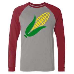 Long Sleeve Jersey Baseball Tee Thumbnail