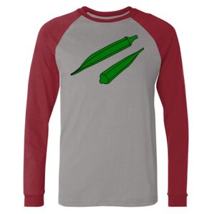 Long Sleeve Jersey Baseball Tee Thumbnail