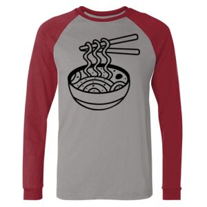Long Sleeve Jersey Baseball Tee Thumbnail