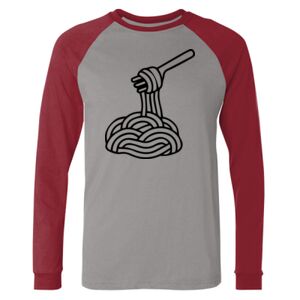 Long Sleeve Jersey Baseball Tee Thumbnail