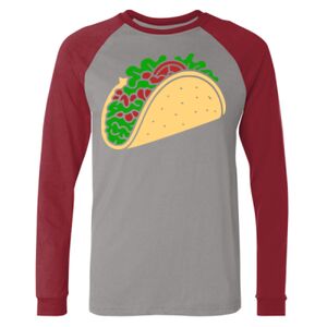 Long Sleeve Jersey Baseball Tee Thumbnail