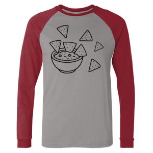 Long Sleeve Jersey Baseball Tee Thumbnail