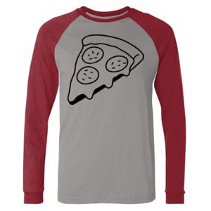 Long Sleeve Jersey Baseball Tee Thumbnail