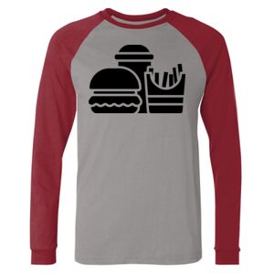 Long Sleeve Jersey Baseball Tee Thumbnail