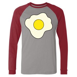 Long Sleeve Jersey Baseball Tee Thumbnail