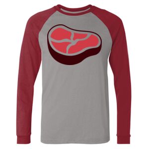 Long Sleeve Jersey Baseball Tee Thumbnail