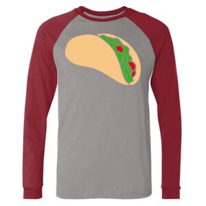 Long Sleeve Jersey Baseball Tee Thumbnail