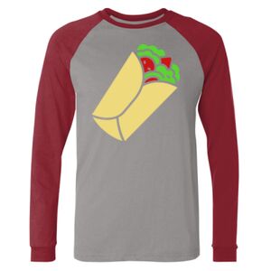 Long Sleeve Jersey Baseball Tee Thumbnail
