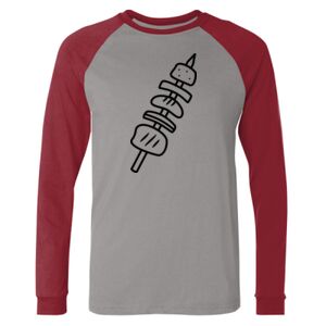 Long Sleeve Jersey Baseball Tee Thumbnail