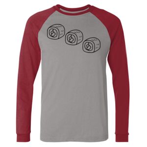 Long Sleeve Jersey Baseball Tee Thumbnail