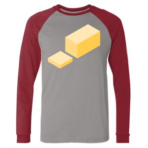 Long Sleeve Jersey Baseball Tee Thumbnail
