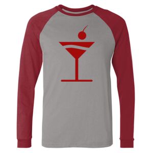 Long Sleeve Jersey Baseball Tee Thumbnail
