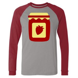 Long Sleeve Jersey Baseball Tee Thumbnail