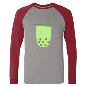 Long Sleeve Jersey Baseball Tee Thumbnail