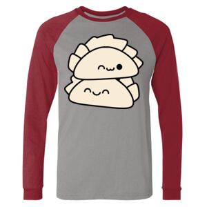 Long Sleeve Jersey Baseball Tee Thumbnail