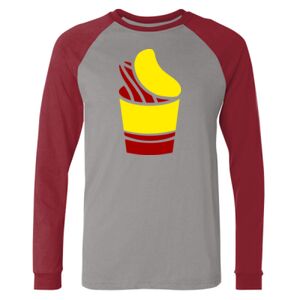 Long Sleeve Jersey Baseball Tee Thumbnail
