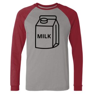 Long Sleeve Jersey Baseball Tee Thumbnail
