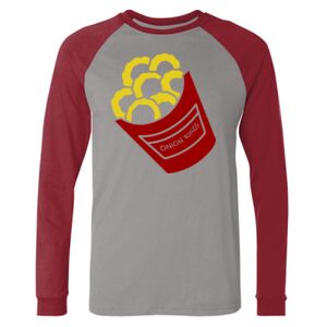 Long Sleeve Jersey Baseball Tee Thumbnail