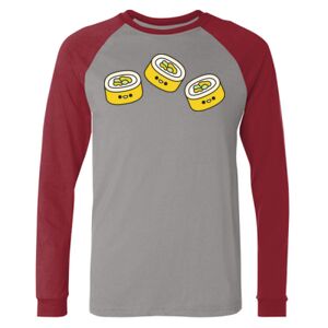 Long Sleeve Jersey Baseball Tee Thumbnail