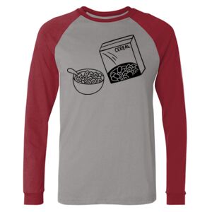 Long Sleeve Jersey Baseball Tee Thumbnail