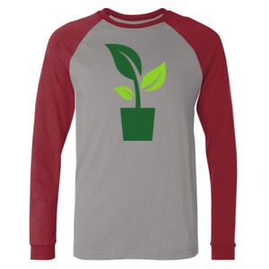 Long Sleeve Jersey Baseball Tee Thumbnail