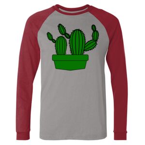 Long Sleeve Jersey Baseball Tee Thumbnail