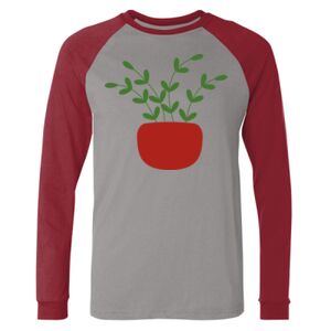 Long Sleeve Jersey Baseball Tee Thumbnail