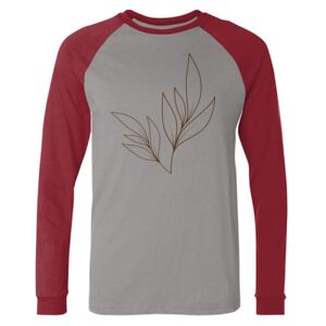 Long Sleeve Jersey Baseball Tee Thumbnail