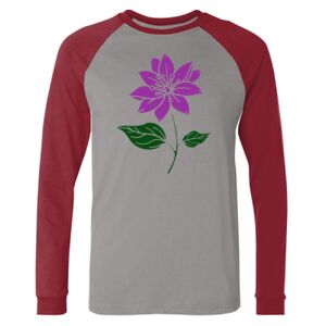 Long Sleeve Jersey Baseball Tee Thumbnail