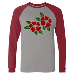 Long Sleeve Jersey Baseball Tee Thumbnail