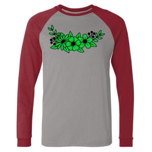 Long Sleeve Jersey Baseball Tee Thumbnail