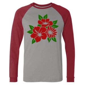 Long Sleeve Jersey Baseball Tee Thumbnail