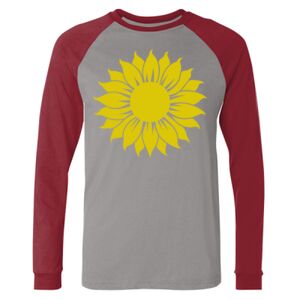 Long Sleeve Jersey Baseball Tee Thumbnail
