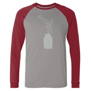 Long Sleeve Jersey Baseball Tee Thumbnail
