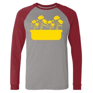 Long Sleeve Jersey Baseball Tee Thumbnail