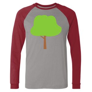 Long Sleeve Jersey Baseball Tee Thumbnail