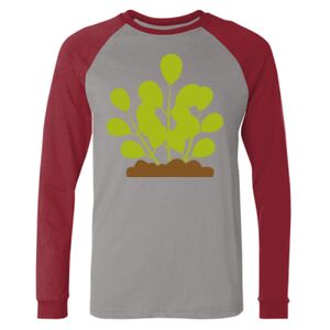 Long Sleeve Jersey Baseball Tee Thumbnail