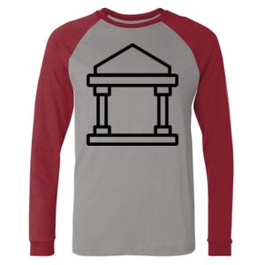 Long Sleeve Jersey Baseball Tee Thumbnail