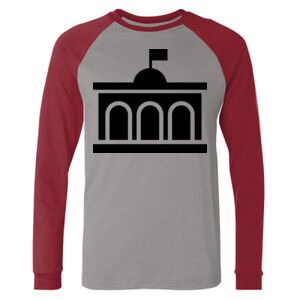 Long Sleeve Jersey Baseball Tee Thumbnail