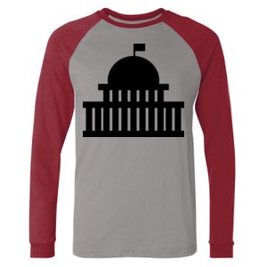 Long Sleeve Jersey Baseball Tee Thumbnail