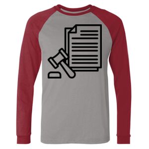 Long Sleeve Jersey Baseball Tee Thumbnail