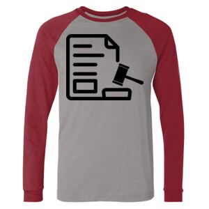 Long Sleeve Jersey Baseball Tee Thumbnail