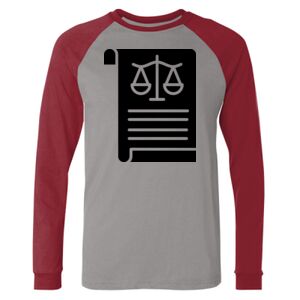 Long Sleeve Jersey Baseball Tee Thumbnail