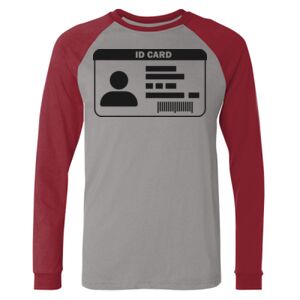 Long Sleeve Jersey Baseball Tee Thumbnail