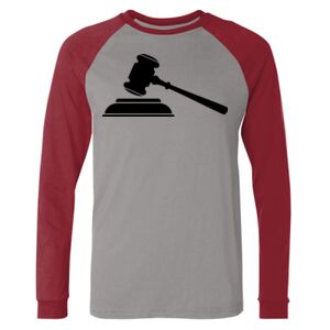 Long Sleeve Jersey Baseball Tee Thumbnail