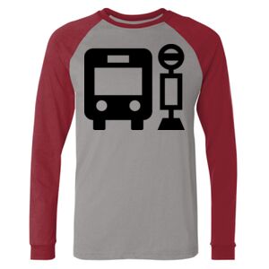 Long Sleeve Jersey Baseball Tee Thumbnail