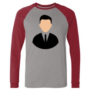 Long Sleeve Jersey Baseball Tee Thumbnail